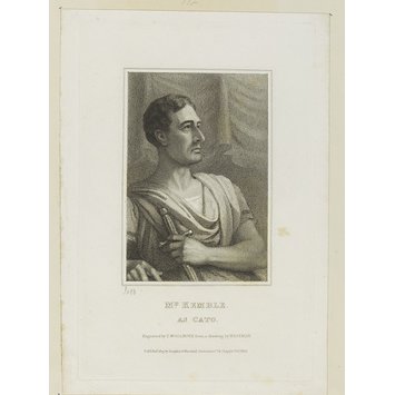 Print - Mr. Kemble as Cato Print - Mr. Kemble as Cato