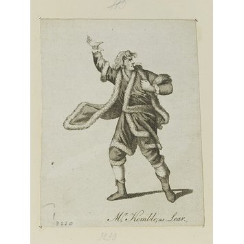 Print - Mr. Kemble in the character of King Lear Print - Mr. Kemble in the character of King Lear