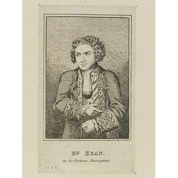 Print - Mr. Kean as Sir Pertinax Macsicophant Print - Mr. Kean as Sir Pertinax Macsicophant