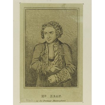 Print - Mr. Kean as Sir Pertinax Macsicophant Print - Mr. Kean as Sir Pertinax Macsicophant