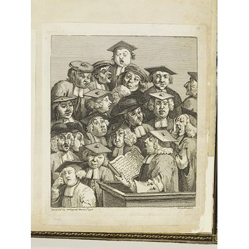Print - Scholars at a Lecture Print - Scholars at a Lecture