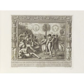 Print - Pictures Peristylii Vaticani, manus Raphaelis Sancii, &c. Print - Pictures Peristylii Vaticani, manus Raphaelis Sancii, &c.