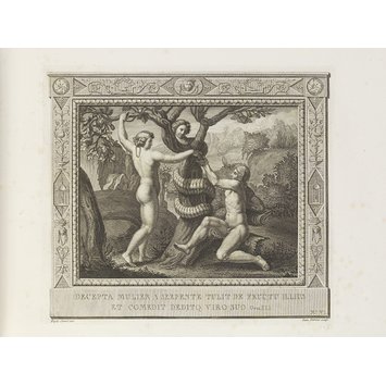Print - Abraham entertaining the three Angels Print - Abraham entertaining the three Angels