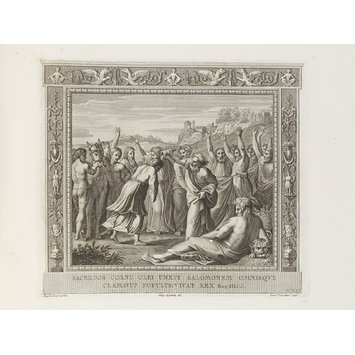 Print - God presenting Eve to Adam Print - God presenting Eve to Adam