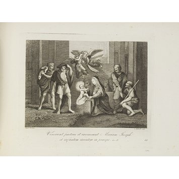 Print - Raccolta di Cinqantadue Quadretti Dipinti a fresco da Raffaelle. Roma, 1820. Print - Raccolta di Cinqantadue Quadretti Dipinti a fresco da Raffaelle. Roma, 1820.