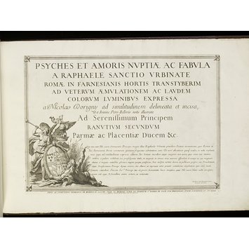 Print - 'Psyches et Amoris Nuptiæ ac Fabula a Raphaele,' &c. Print - 'Psyches et Amoris Nuptiæ ac Fabula a Raphaele,' &c.