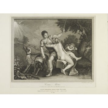Print - Venus dissuading Adonis from the chase Print - Venus dissuading Adonis from the chase