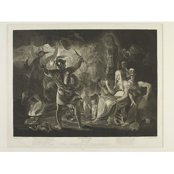 Print - Scene from Macbeth, Act IV., Scene I. Print - Scene from Macbeth, Act IV., Scene I.