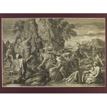 Print - Moses Striking the Rock Print - Moses Striking the Rock