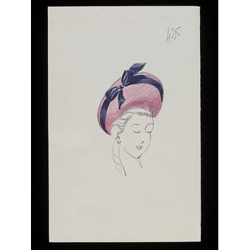 Fashion design for a hat Fashion design for a hat