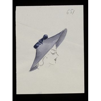 Fashion design for a hat Fashion design for a hat