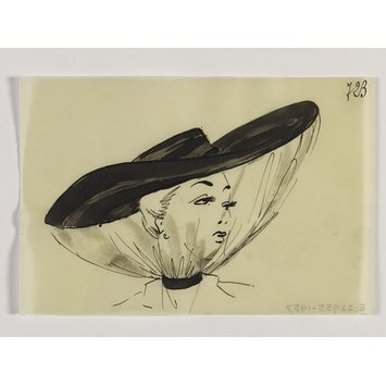 Fashion design for a hat Fashion design for a hat