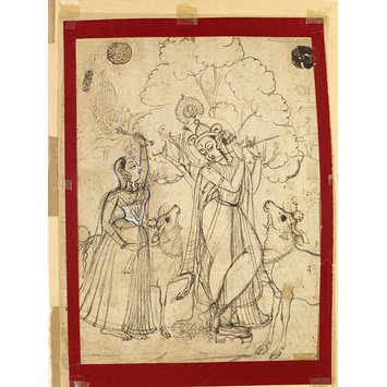 Drawing - Krishna Drawing - Krishna
