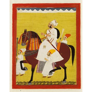 Painting - Thakur Kusal Singhji Champawat Painting - Thakur Kusal Singhji Champawat