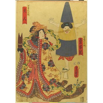 Woodblock print Woodblock print
