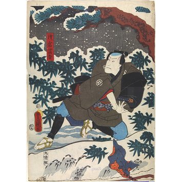 Woodblock print Woodblock print