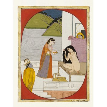 Painting - Krishna and Radha Painting - Krishna and Radha