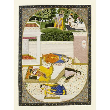 Painting - Radha and Krishna Painting - Radha and Krishna