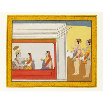 Painting - Radha and Krishna Painting - Radha and Krishna