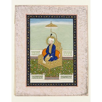 Painting - Sultan Abu Sa'id Mirza of Kurasan Painting - Sultan Abu Sa'id Mirza of Kurasan