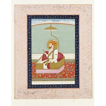 Painting - Emperor Farrukhsiyar Painting - Emperor Farrukhsiyar