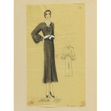 Fashion design - Été 1933, Robes d'Après-midi et Tea Gowns. Fashion design - Été 1933, Robes d'Après-midi et Tea Gowns.