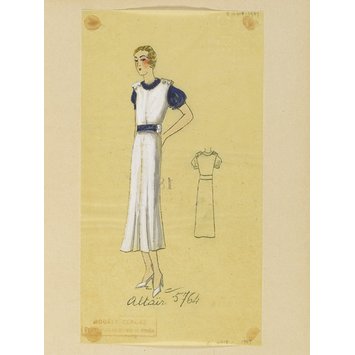 Fashion design - Été 1933, Robes d'Après-midi et Tea Gowns. Fashion design - Été 1933, Robes d'Après-midi et Tea Gowns.