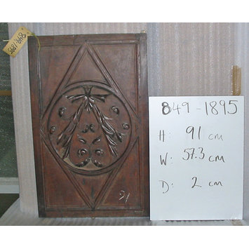 Carved panel Carved panel