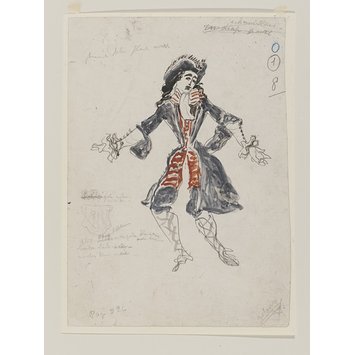 Design for a ballet costume Design for a ballet costume