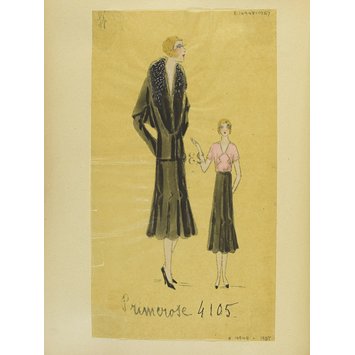 Fashion design - Été 1930, Costumes et Manteaux Fashion design - Été 1930, Costumes et Manteaux