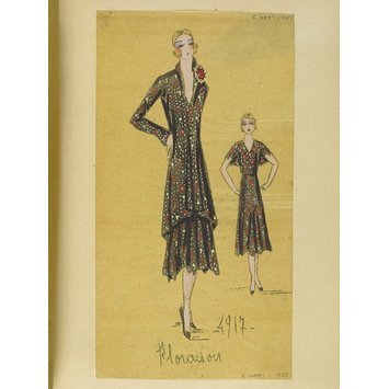 Fashion design - Été 1930, Costumes et Manteaux Fashion design - Été 1930, Costumes et Manteaux