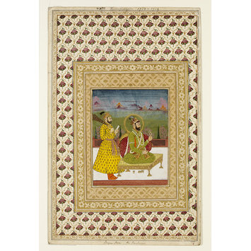Painting - Emperor Farrukhsiyar Painting - Emperor Farrukhsiyar