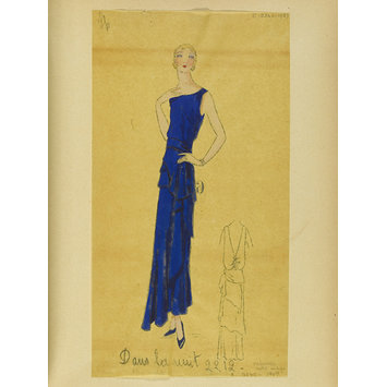Fashion design - Hiver 1930-31, Robes de Soir Fashion design - Hiver 1930-31, Robes de Soir