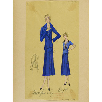 Fashion design - Été 1931, Costumes et Manteaux Fashion design - Été 1931, Costumes et Manteaux