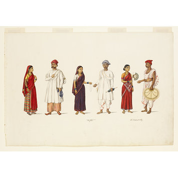 Painting - Three couples Painting - Three couples