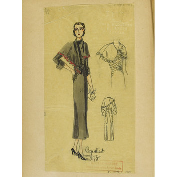 Fashion design - Été 1932, Robes d'Après-midi et Tea Gowns Fashion design - Été 1932, Robes d'Après-midi et Tea Gowns