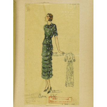 Fashion design - Été 1932, Robes d'Après-midi et Tea Gowns Fashion design - Été 1932, Robes d'Après-midi et Tea Gowns