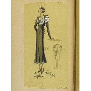 Fashion design - Été 1932, Robes d'Après-midi et Tea Gowns Fashion design - Été 1932, Robes d'Après-midi et Tea Gowns