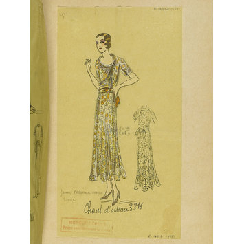 Fashion design - Été 1932, Robes d'Après-midi et Tea Gowns Fashion design - Été 1932, Robes d'Après-midi et Tea Gowns