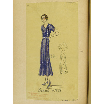 Fashion design - Été 1932, Robes d'Après-midi et Tea Gowns Fashion design - Été 1932, Robes d'Après-midi et Tea Gowns