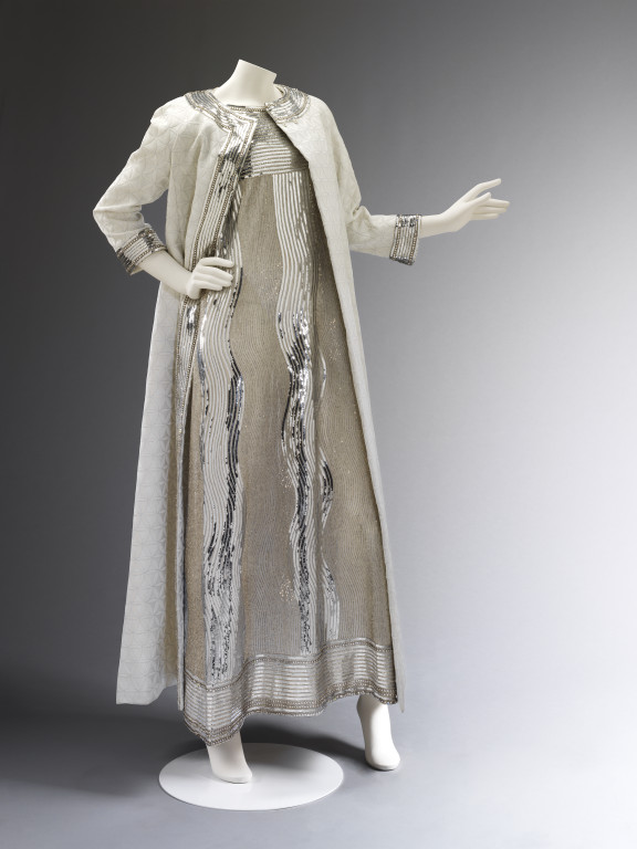 Evening dress and coat | Schön, Mila | V&A Search the Collections