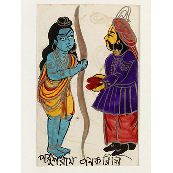 Painting - King Janaka and Rama Painting - King Janaka and Rama
