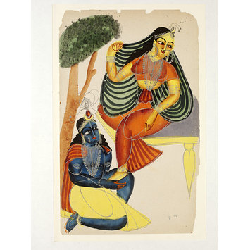 Painting - Krishna and Radha Painting - Krishna and Radha