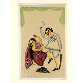 Painting - Nabin and Elokeshi Painting - Nabin and Elokeshi