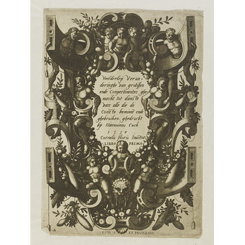 Print - Veelderley Veranderinghe van grotissen ende Compertimenten Print - Veelderley Veranderinghe van grotissen ende Compertimenten