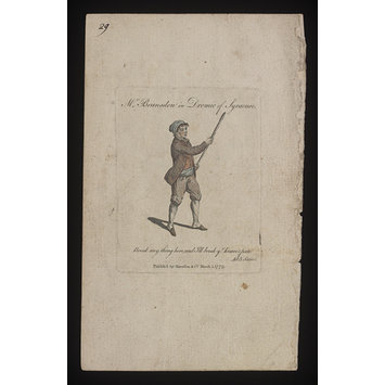 Print - Mr Brunsdon in Dromio of Syracuse Print - Mr Brunsdon in Dromio of Syracuse