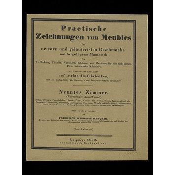 Print - Practische Zeichnungen von Meubles im neuesten und geläutersten Geschmacke Print - Practische Zeichnungen von Meubles im neuesten und geläutersten Geschmacke