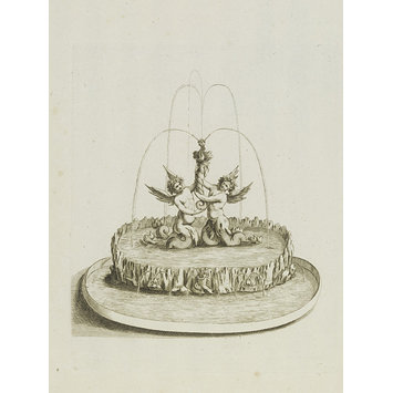 Print - Fontaines et iets d'eau, dessinés d’après les plus beaux lieux d’ Italie par Fr. Fanelli Florentin sculpteur du Roi d' Angletere Print - Fontaines et iets d'eau, dessinés d’après les plus beaux lieux d’ Italie par Fr. Fanelli Florentin sculpteur du Roi d' Angletere