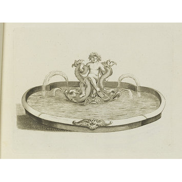 Print - Fontaines et iets d'eau, dessinés d’après les plus beaux lieux d’ Italie par Fr. Fanelli Florentin sculpteur du Roi d' Angletere Print - Fontaines et iets d'eau, dessinés d’après les plus beaux lieux d’ Italie par Fr. Fanelli Florentin sculpteur du Roi d' Angletere