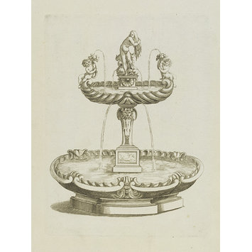 Print - Fontaines et iets d'eau, dessinés d’après les plus beaux lieux d’ Italie par Fr. Fanelli Florentin sculpteur du Roi d' Angletere Print - Fontaines et iets d'eau, dessinés d’après les plus beaux lieux d’ Italie par Fr. Fanelli Florentin sculpteur du Roi d' Angletere